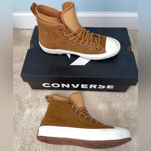 Converse Men's Brown High-Top Sneakers